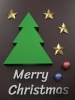Merry Christmasカード（3DCG）