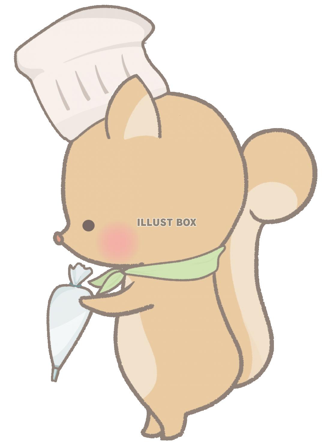 パティシエリスのイラスト　線あり