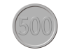 500円玉（透過PNG）のアイコン