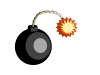 爆弾・武器（3DCG・透過PNG）のアイコン