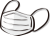 マスクのイラスト