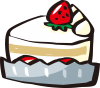 ケーキのイラスト