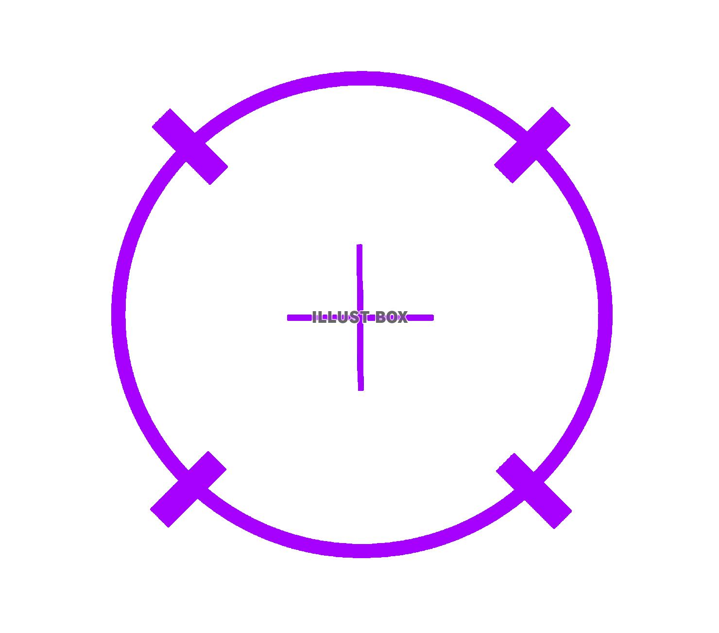 ロックオン(紫)