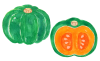 水彩のかぼちゃ