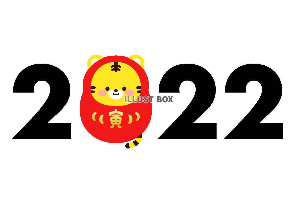 2022年・寅年・だるま