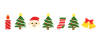 クリスマスツリーライン　透過png