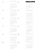 カレンダー （2022年・一年間・12カ月分写真枠・縦）