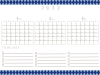 ２０２２年　TODOリストのあるシンプルなカレンダー（4,5,6月）
