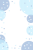 おしゃれなドットのフレーム背景　水色