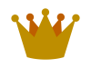 銅の王冠（透過PNG）のアイコン素材