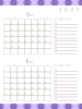 二〇二二年　TODOリストのあるシンプルなカレンダー（5,6月）