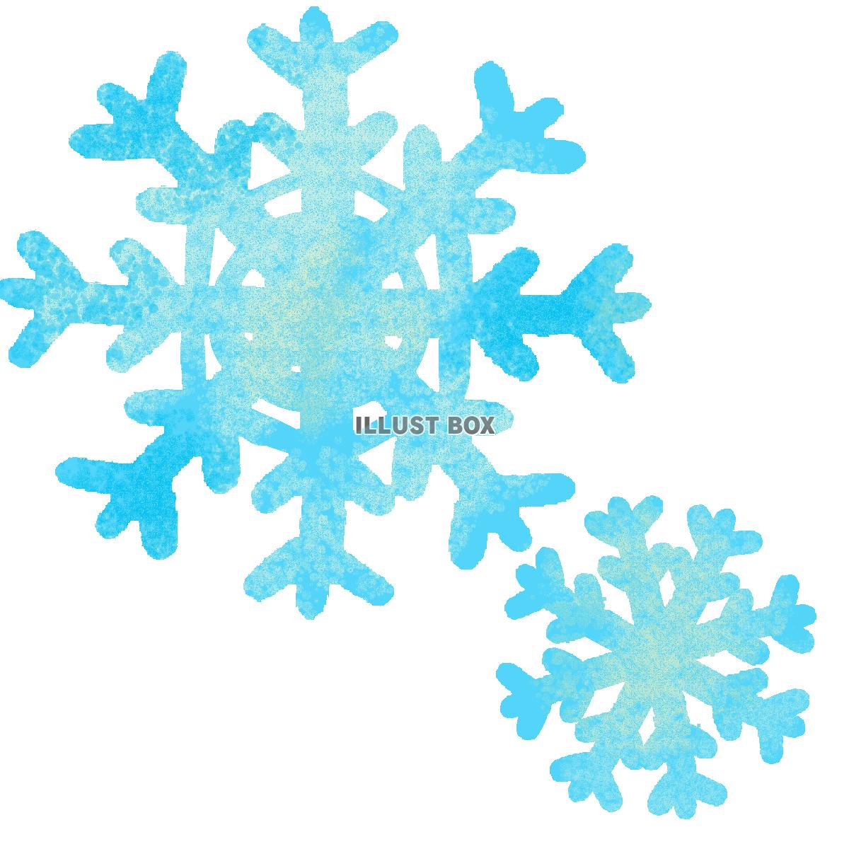 雪の結晶のイラスト