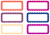 透過PNG・表示素材　もこもこ四角形タグ3