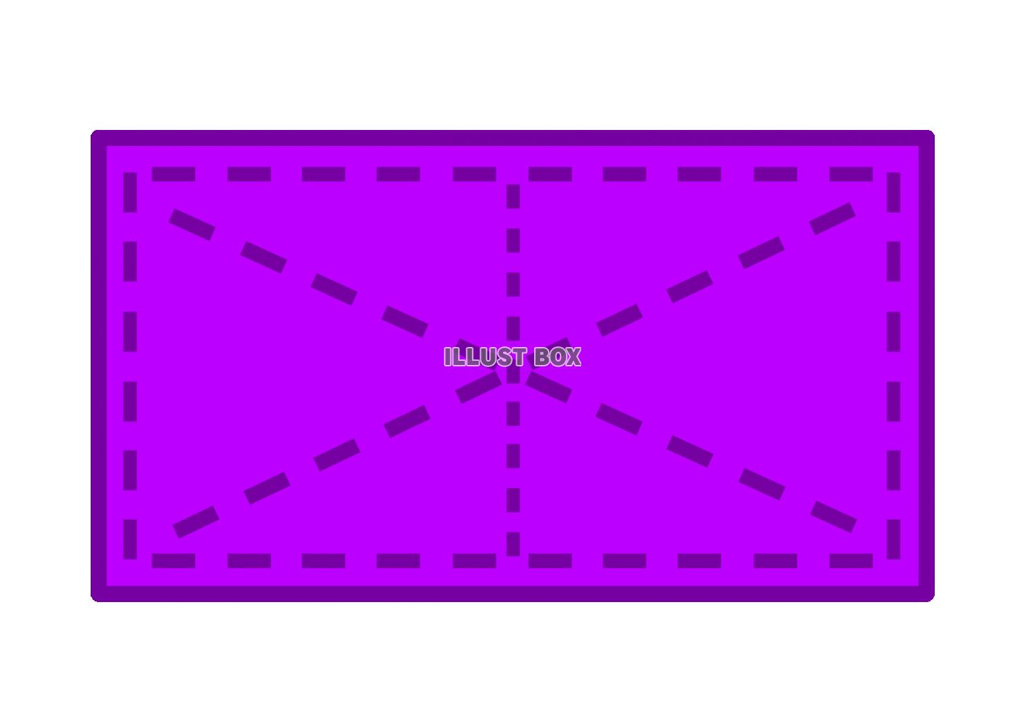 雑巾(紫)
