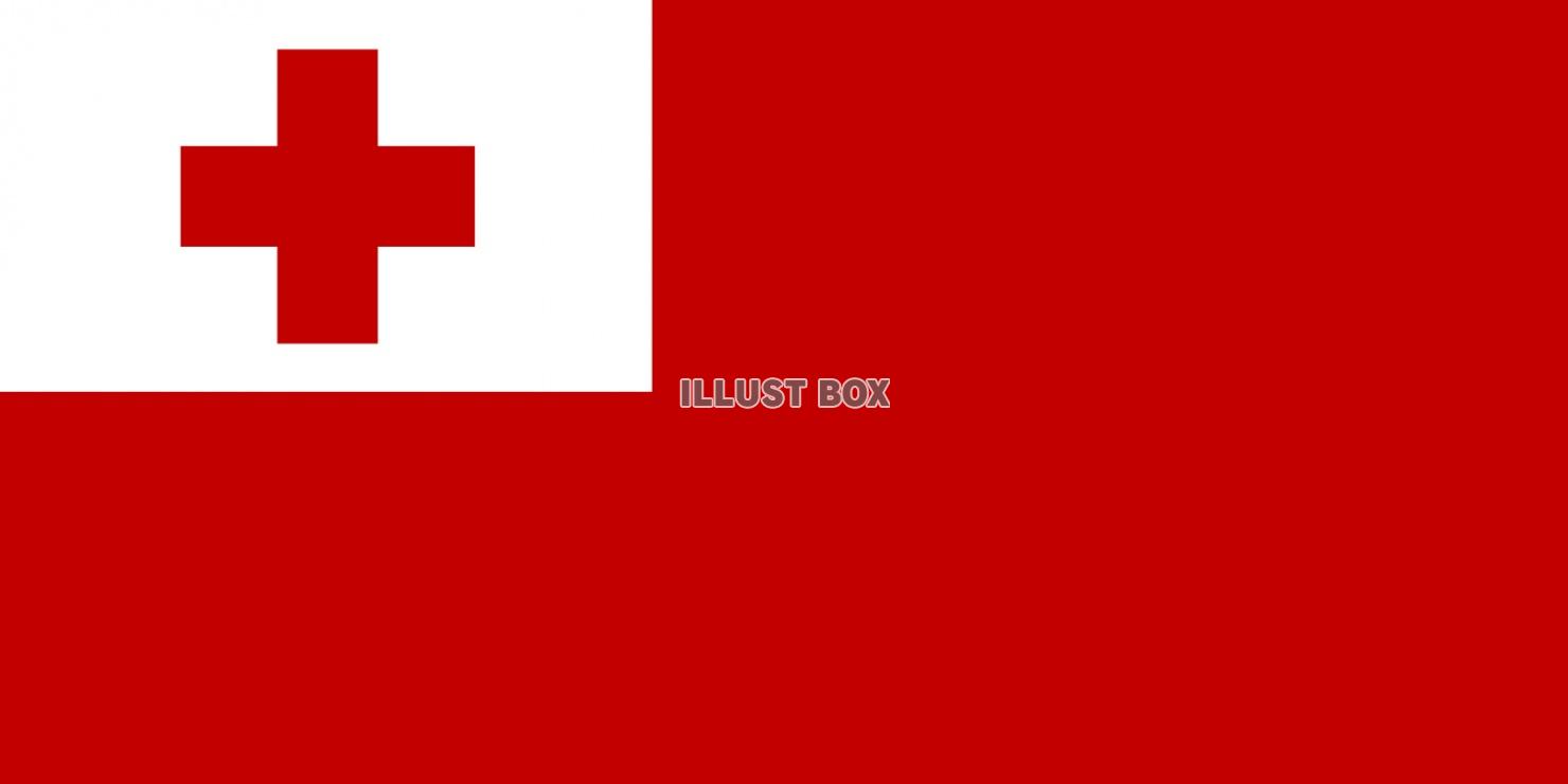 トンガ王国の国旗、国の旗