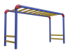 雲梯（3DCG・透過PNG）のイラスト素材
