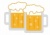シンプルなビールのイラスト