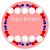 お誕生日ケーキのイラスト8