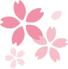 桜の花イラスト花びら