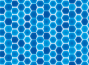 多角形のグリッド　デジタルのイメージ壁紙 ブルー