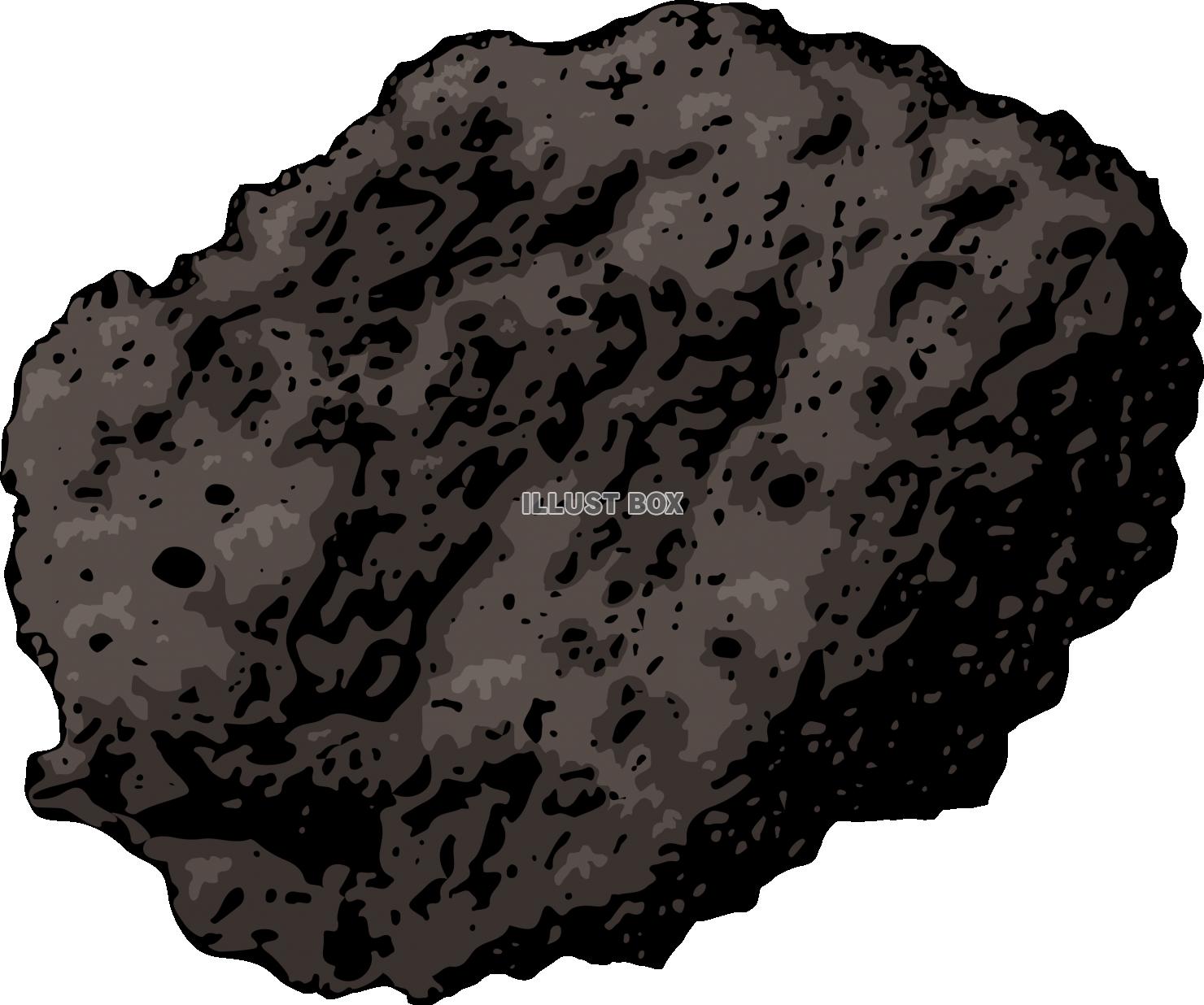 ゴツゴツした岩石　隕石