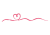 手描きハート06