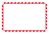 3_枠_ハート・赤・長方形