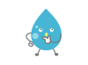 元気な水のキャラクター・考える 
