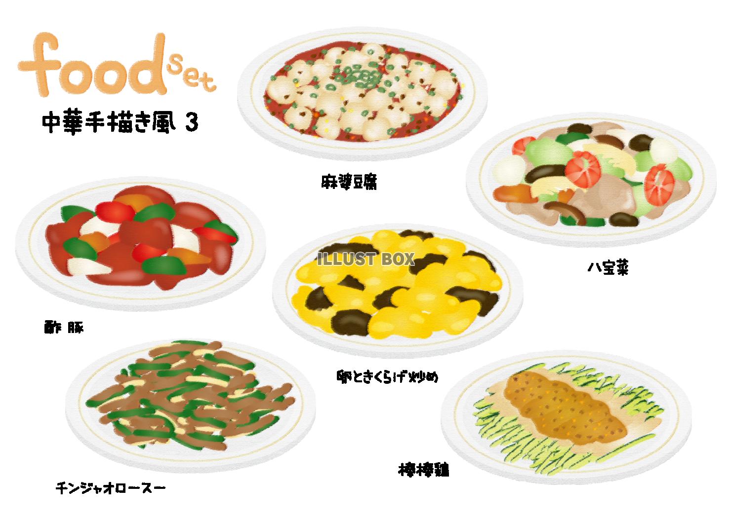 中華料理 イラスト無料