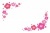 春の花フレームカード04/梅の花