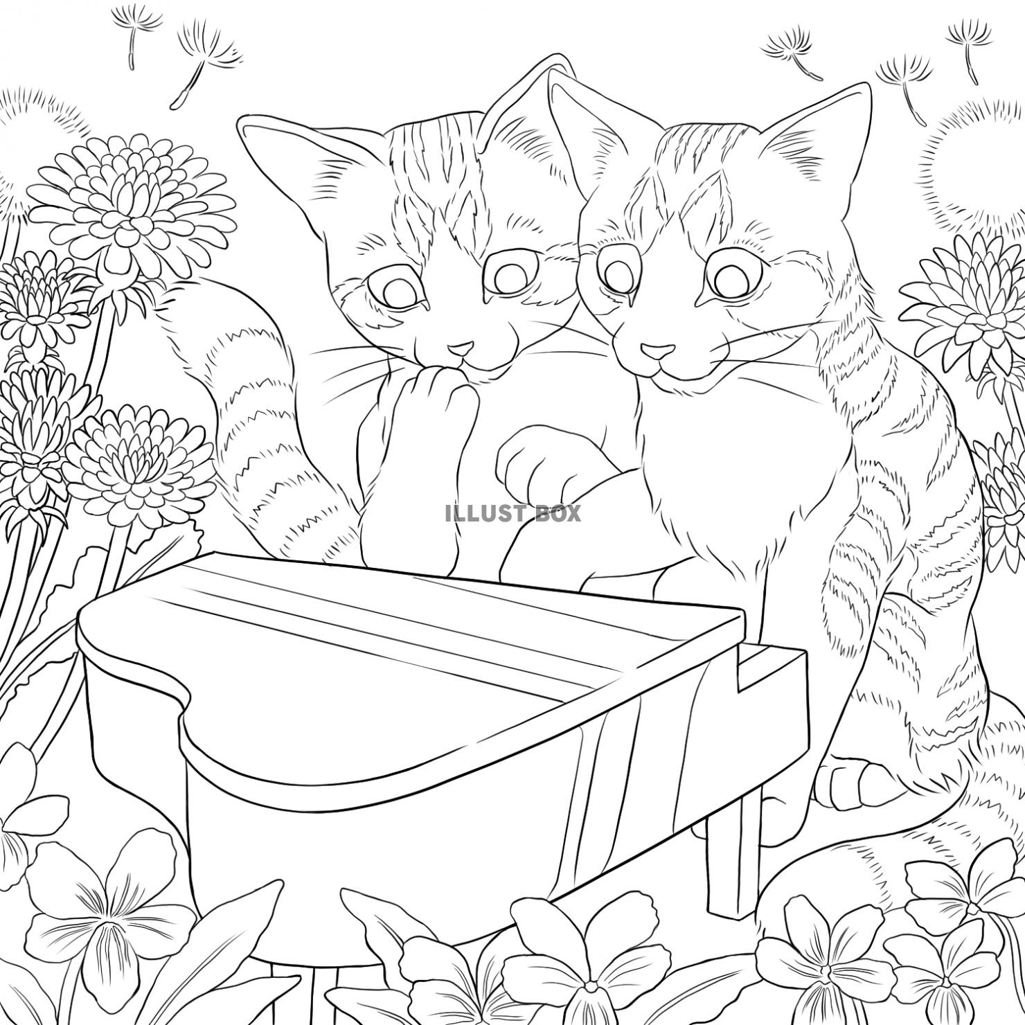 子猫 イラスト無料