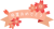卒業式のリボンと桜のロゴマーク