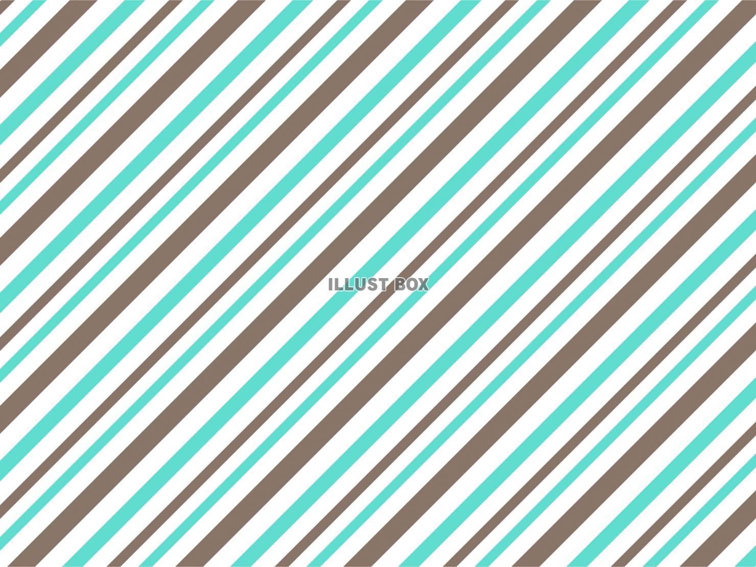 チョコミントカラー・背景素材（ストライプ）