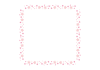 3_枠_サクラ・花・花びら・正方形