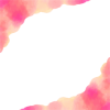 水彩　正方形フレーム　ピンク　背景　