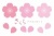 桜アイコンセット01