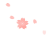 ちょっとした桜・花びらのあしらい装飾素材