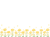 かわいい菜の花畑の背景フレーム