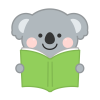 本を読むコアラ