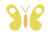 黄色いちょうちょ