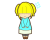 恥ずかしがってる女の子４
