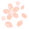 さくらの花びらイラスト　透過png