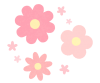 花（ピンク）