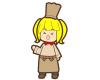 パン屋のコスプレ女子４