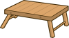 キャンプ用折りたたみ木製ミニテーブル