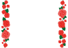 2_枠_バラ・カーネーション・赤・左右