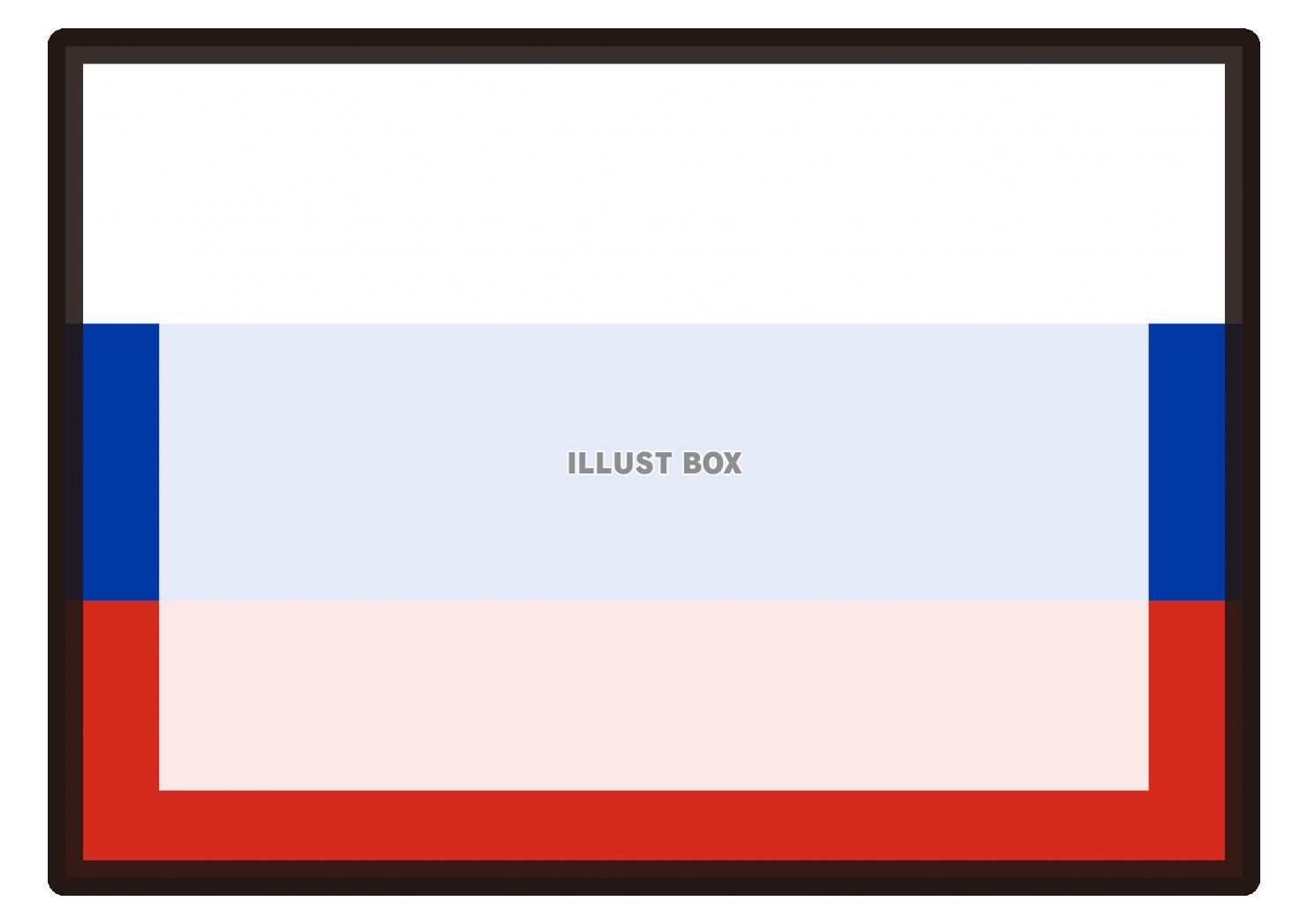 5_枠_ ロシア国旗・黒枠