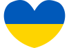 19_イラスト_ ウクライナ国旗・ハート