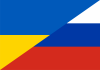 46_背景_ウクライナ・ロシア・国旗・斜め