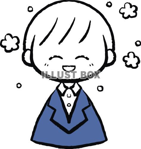 笑顔 イラスト無料